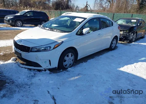 2018 Kia Forte Lx from USA, damaged, VIN 3KPFK4A75JE175781